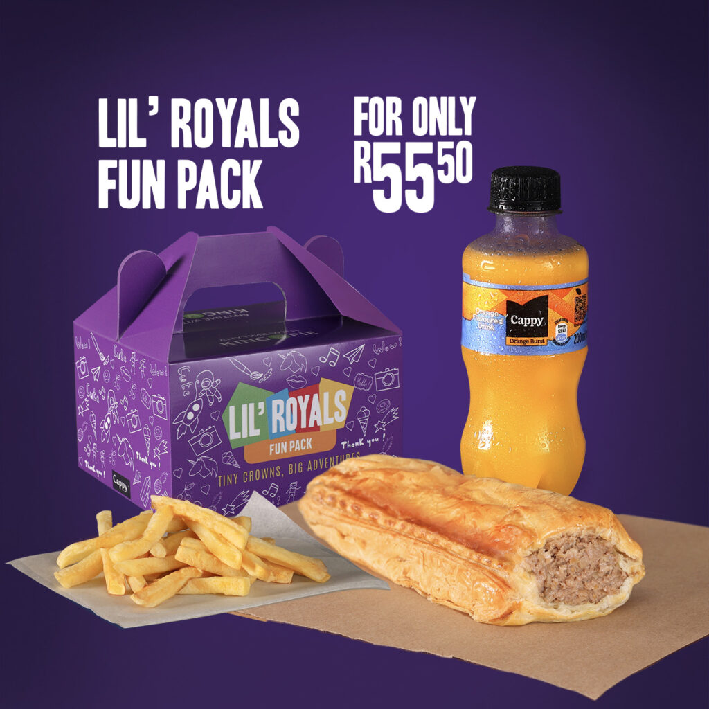 Menu - Lil Royals Fun PackA