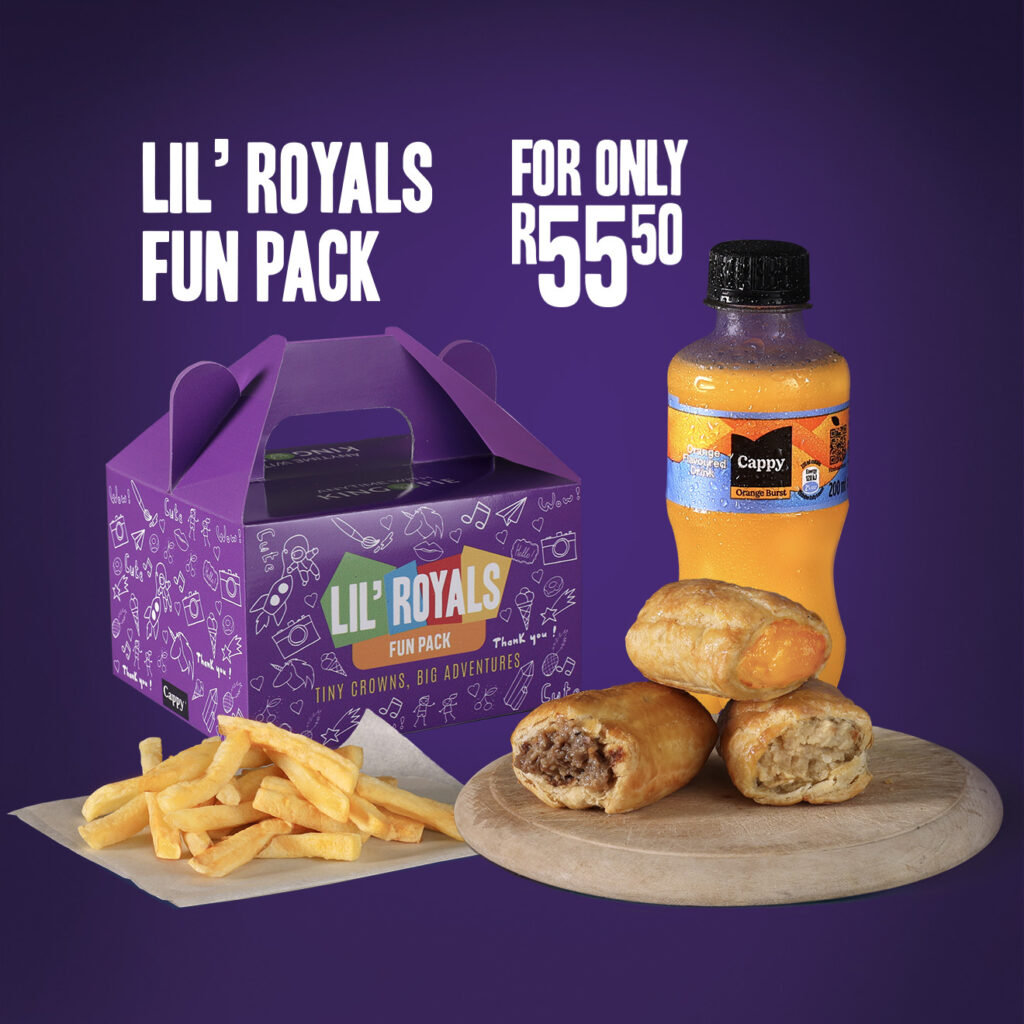 Menu - Lil Royals Fun PackB