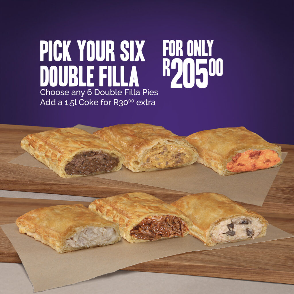 Menu - Pick Your Six Double Filla
