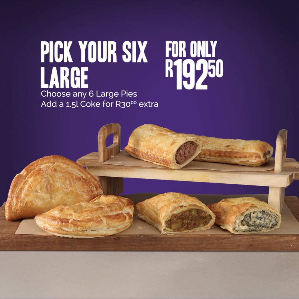 Menu - Pick Your Six Large