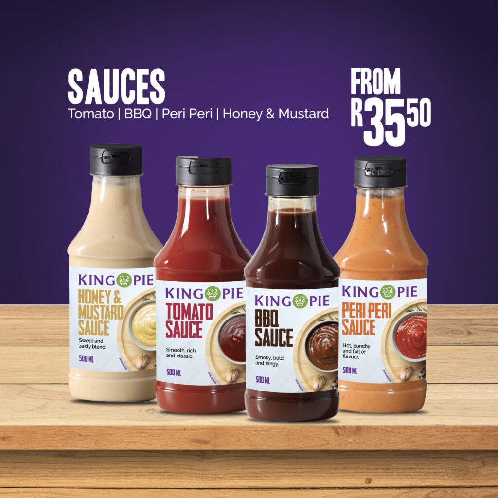 Menu - Sauces